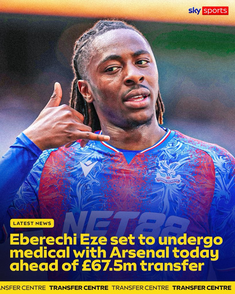 Thetouchline256's tweet image. This is the fastest deal in Arsenal’s transfer history….
#AFC #Eberechi 

vm.tiktok.com/ZMAN6yLtA/