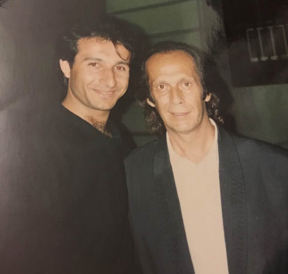 En el año 1996 en Barcelona con el gran Paco de Lucía