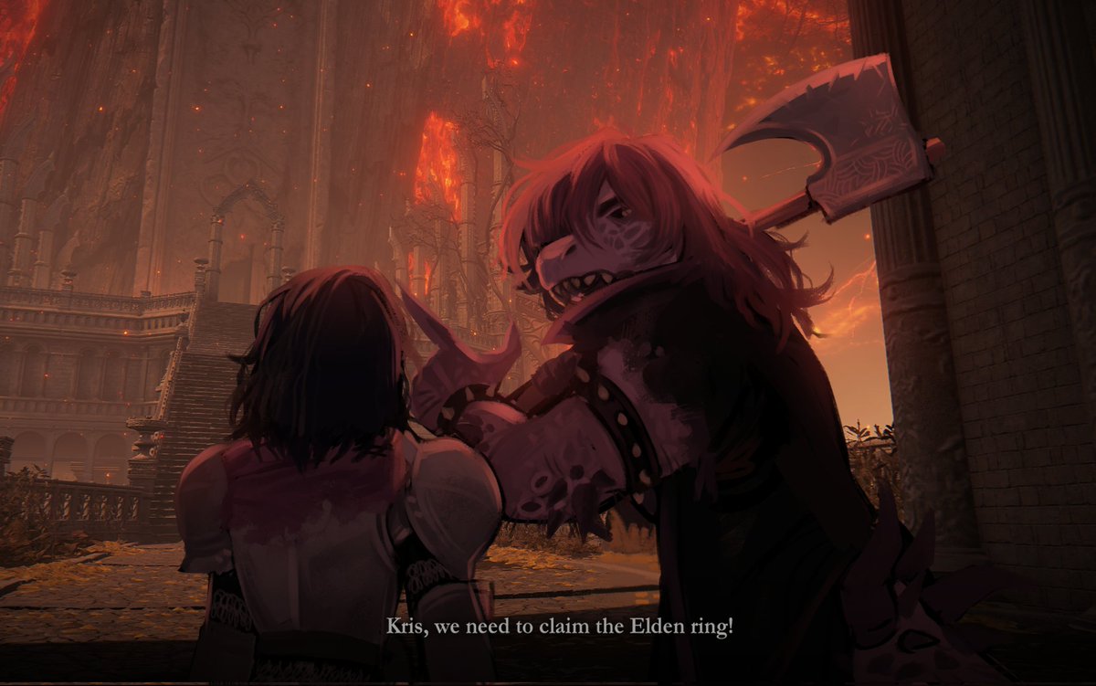 So many people loved Susie and Kris appearing in Elden Ring and it made me so happy
