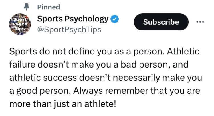 Being a good person should be a greater goal than a good/successful student athlete.