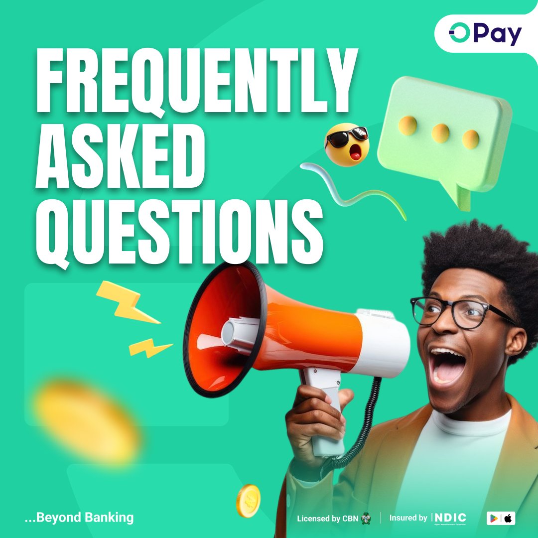 OPay_NG's tweet image. Got questions about the #MyOPaySecurityVoteChallenge? We’ve got the answers - swipe through to see how you can secure smarter, vote better, and WIN big with OPay this season! 
1/2 #FAQsAnswered #OpaySecurity
