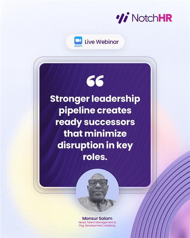 We had an incredible time learning from Monsur Salam as he broke down the link between effective talent management and organizational performance.
From retention to engagement, leadership to culture, every point circled back to one truth: your people are your greatest advantage.