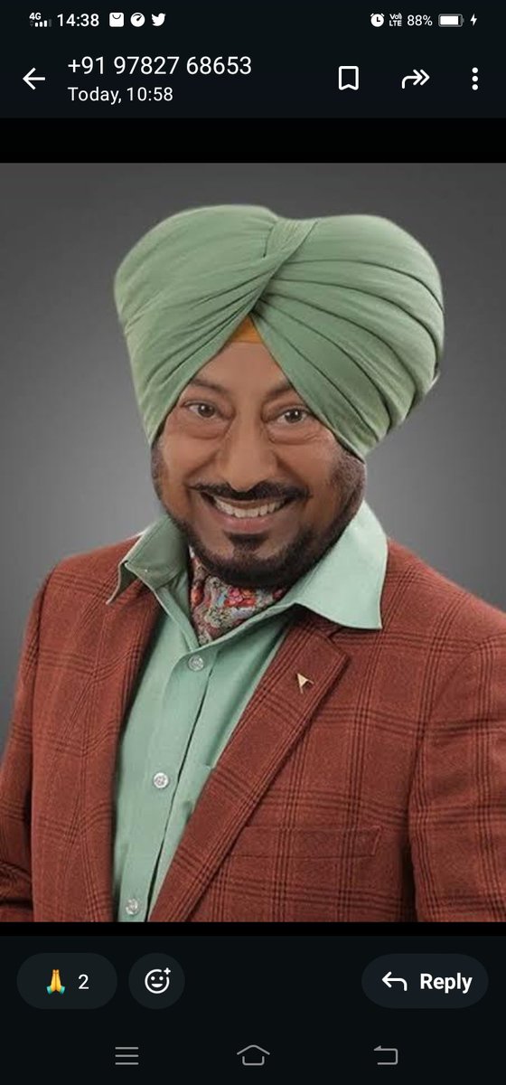 पंजाबी जगत के मशहूर कॉमेडियन जसविंदर भल्ला का निधन
 पंजाबी फिल्मों के मशहूर कॉमेडियन जसविंदर भल्ला का निधन हो गया। उनके जाने से न सिर्फ पंजाबी फ़िल्म इंडस्ट्री, बल्कि पूरे पंजाब और दुनियाभर में बसे पंजाबी समुदाय ने अपने चहेते कलाकार को खो दिया है।
सादर विनम्र श्रद्धांजलि जी 🙏🏻