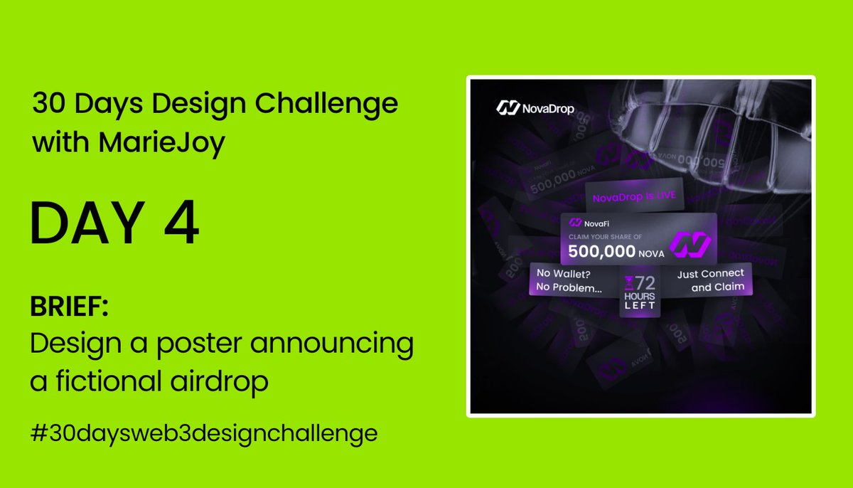 erneststyles001's tweet image. Day 4 done... Thoughts on this 🔽?

#30daysweb3designchallenge