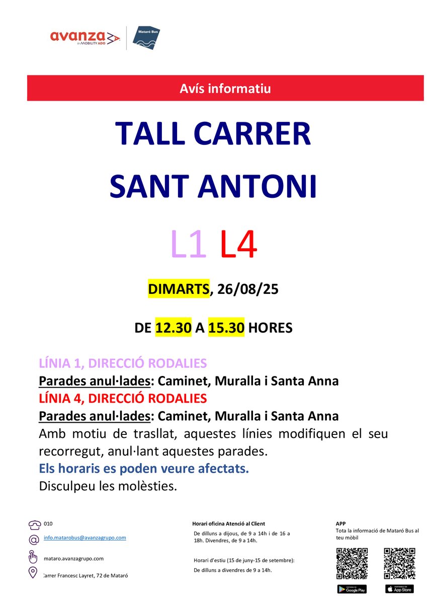 Transport urbà de Mataró | Mataró Bus (@mataro_bus) on Twitter photo 