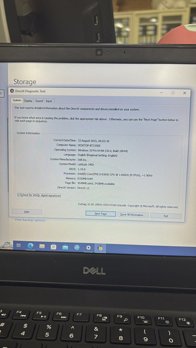 aatiaraaaaa's tweet photo. #WTS Guys aku jual laptop kantor nih merk DELL.
Type detail ada digambar yaa.
Laptop + charger only yaa.
Harga Rp2jt (open nego)
#juallaptop jual laptop wts wtb laptop dell jual murah bekas ina https://t.co/UPMIHta26F