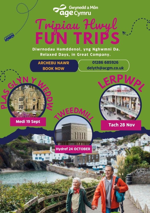 MantellGwynedd's tweet image. Tripiau Hwyl / Fun Trips 

Diwrnodau Hamddenol, yng Nghwmni Da. / Relaxed Days, in Great Company 

#FunDaysOut