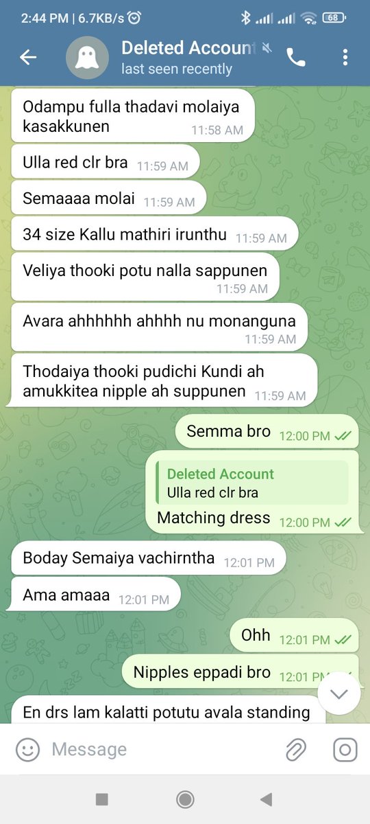 Karthik132022's tweet photo. Follower shared his first night experience... If anyone want to share dm me✉️ https://t.co/Nhtv4ezxUn