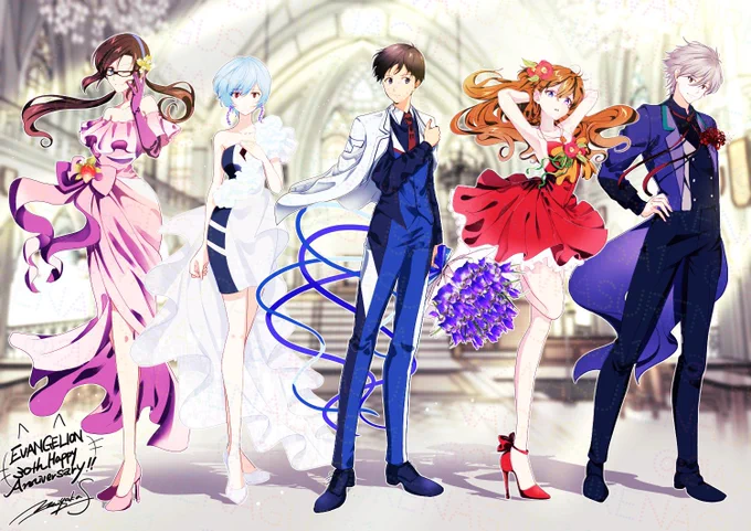 #EVANGELION #eva30th エヴァンゲリオン30周年記念
