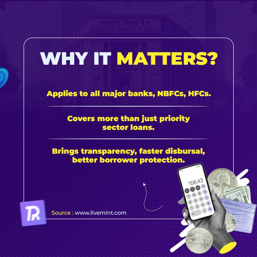 📢 RBI’s new Co-Lending Rules effective Jan 1, 2026!

#rbiupdates #rbilendingrules #payrupik