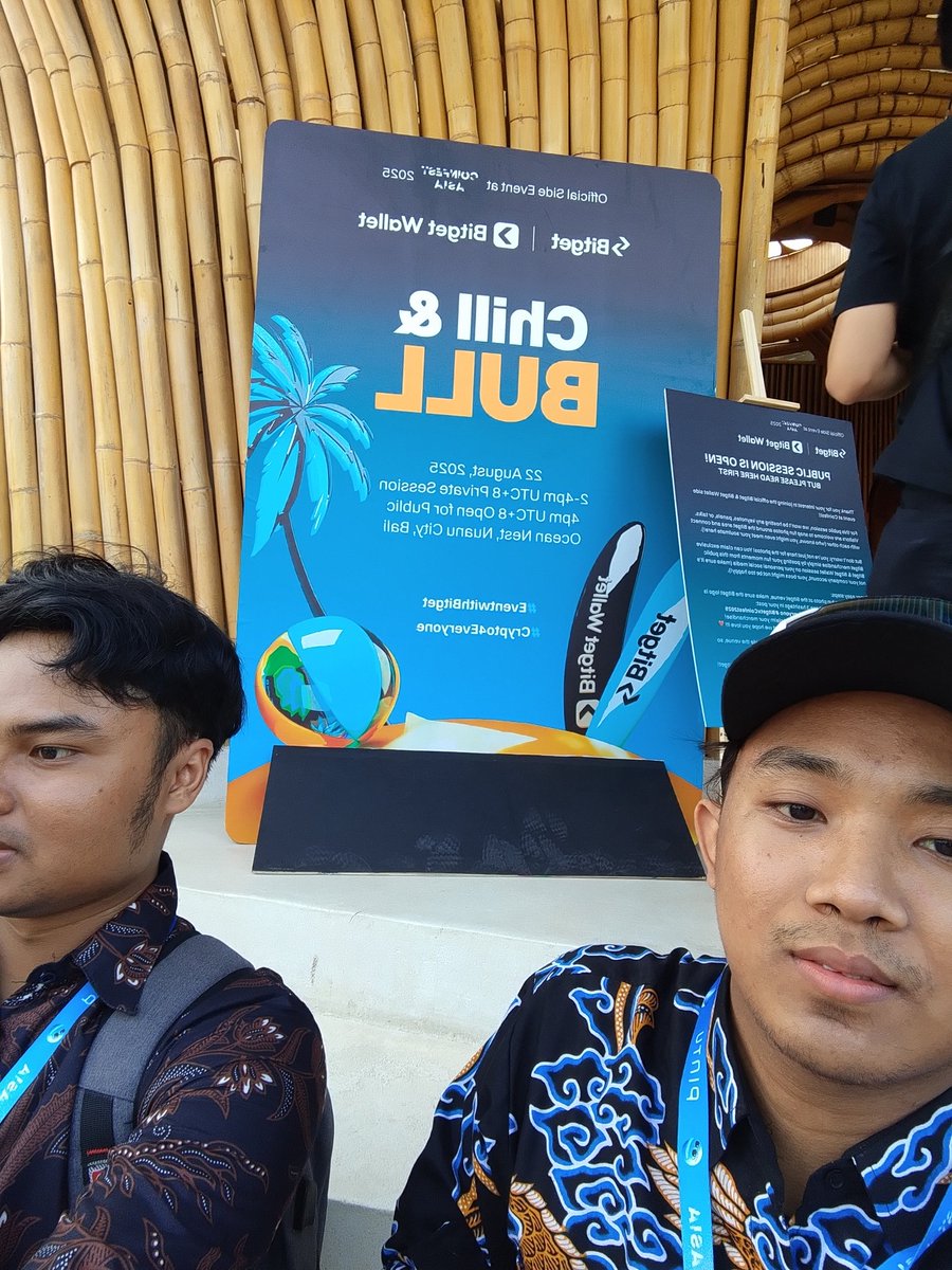 _faisalboy27's tweet photo. Bidget jaya jaya
Coinfest asia🔥🔥🔥
#EventWithBitget
#Crytpoto4everyone
#bidgetxcoinfest2025 https://t.co/jEfHIfj117