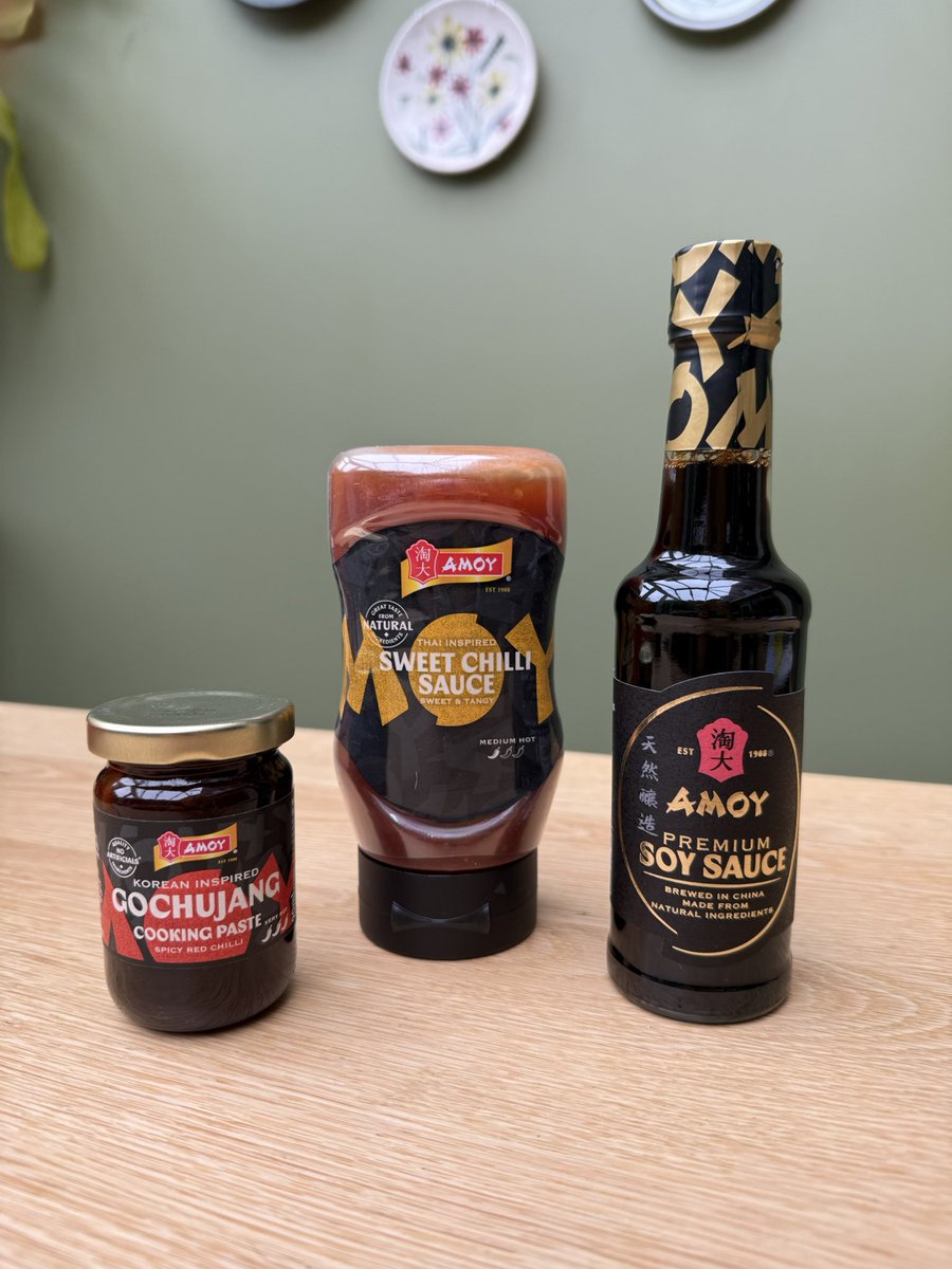 All_Things_New_'s tweet image. [Gifted] Whether it’s noodles, soy sauce, gochujang paste, sweet chilli sauce or Korean fried chicken you’re looking for, Amoy has you covered! 😋 #amoy #noodles #soysauce #sweetchillisauce #wellthisisnew #gifted