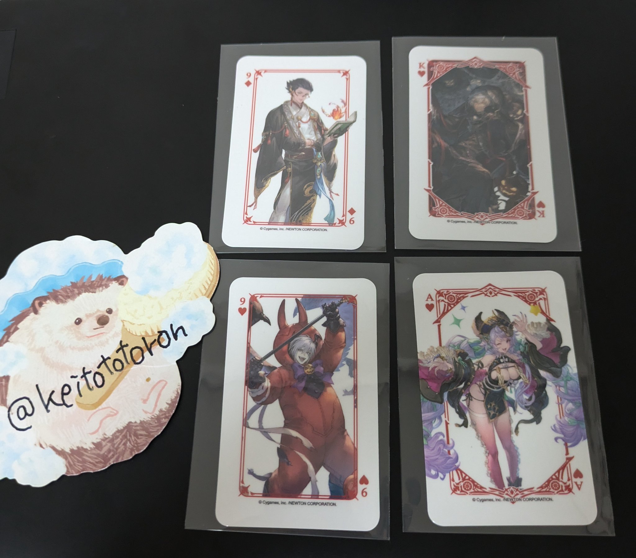 グラブル グラサイキッチン トランプ サンダルフォン 3点セット グラブル グラサイキッチン トランプ サンダルフォン 3点セット