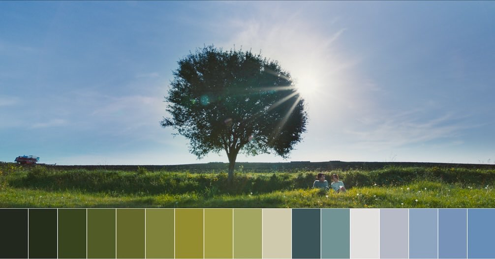 Color schemes of Yandy Laurens’ ‘SORE: ISTRI DARI MASA DEPAN’ curated by the film’s cinematographer Dimas Bagus.