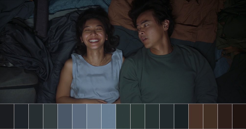 FilmIndoSource's tweet photo. Color schemes of Yandy Laurens’ ‘SORE: ISTRI DARI MASA DEPAN’ curated by the film’s cinematographer Dimas Bagus. https://t.co/n1oM8fRHIB
