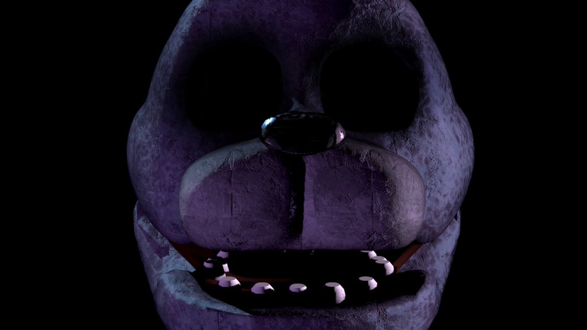 Getting the Bonnie easter egg in fnaf 1 at 2am while I’m in my room is something else 

(And yes, this is a screenshot of me getting the easter egg but it’s hard to tell)