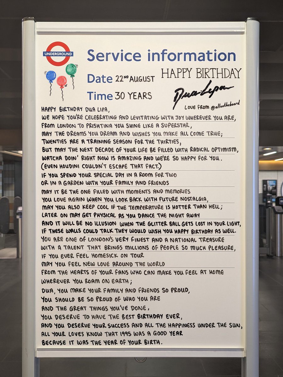 Happy 30th birthday @dualipa. May your dreams and wishes all come true. 

#DuaLipa