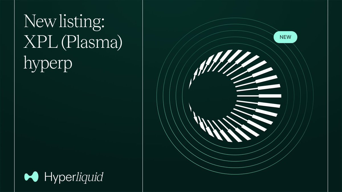 速報】HyperliquidにXPL-USD hyperpsが上場 - これにより、まだローンチされていない $XPL  トークンを最大3倍のレバレッジでロングまたはショートできるようになった