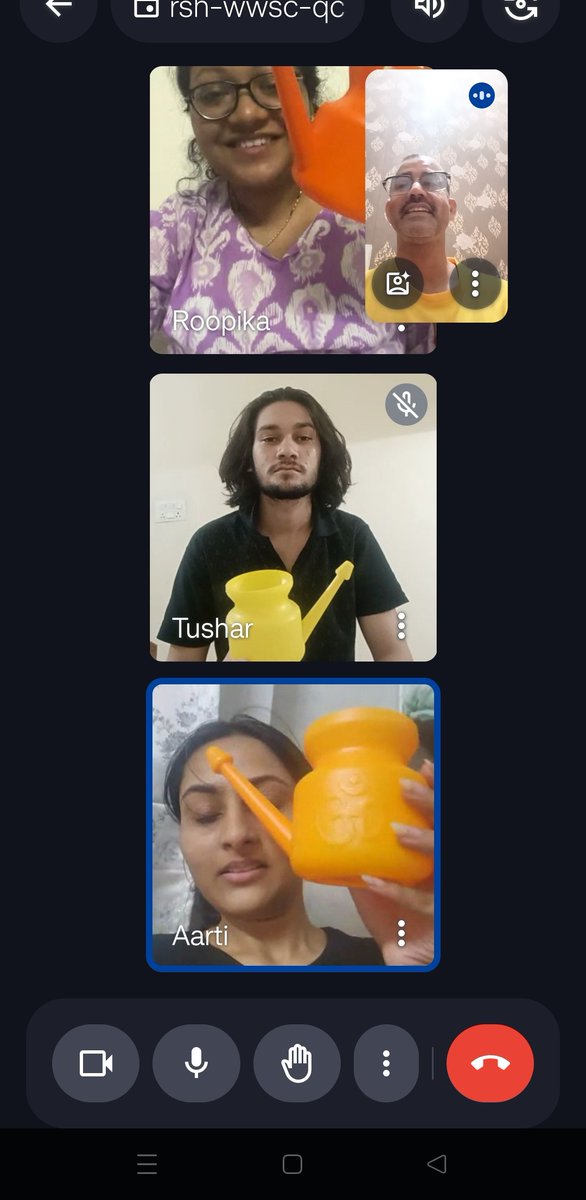 meditationindia's tweet photo. Onine Meditation students are glad to declare their preparation for Jala Neti practice as this nasal passage cleansing is vital in pranayama and meditation as it clears blockages, enhances oxygen flow, and balances energy channels. https://t.co/WmMBrKUi6b