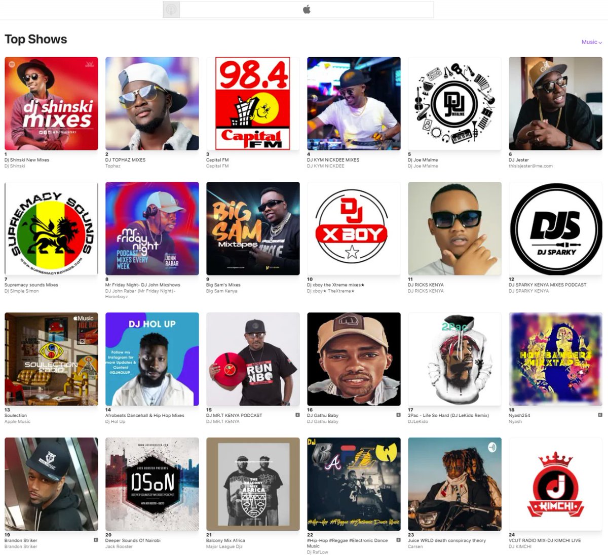 JackRoosterLive's tweet photo. Huge thanks to our incredible #DeeperSoundsOfNairobi community for keeping us in the @ApplePodcasts charts for over 13 years!  Since 2012, we’ve been the #1 Purely African Electronic Music Podcast in Kenya!  We’re currently rocking the Top 20 Music Podcasts and Top 100 Overall Podcasts in #Kenya, while vibing globally in #Senegal, #Spain, #UnitedStates, #Netherlands, #Germany, #Chile, #Canada, #UnitedKingdom, #Brazil, #France, #Russia, #HongKong, #Vietnam, #SouthAfrica, #Rwanda, #Italy, #Argentina, #Singapore, and #India + more!  Your subscriptions and reviews on your favourite podcast apps fuel our mission to reach even more listeners and keep our team inspired to churn out epic episodes! Who knows? With your support, we might just bring back Jack’s legendary commentary soon!  Join the movement! Subscribe here: https://t.co/n68gMEFFwx , leave a review, and share with your friends to spread the sound. Tag us and tell the world why you vibe with us!  #SpreadTheSound #SubscribeNow #KeepItGoing #KenyanPodcast #Podcasting @CaffeMochaLive