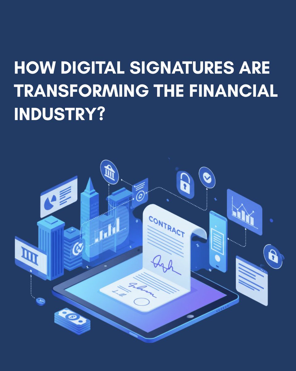 sutisoft's tweet image. When trust meets tech, finance evolves.

eSignatures aren’t just faster — they’re redefining compliance, security &amp;amp; customer trust.

Banks &amp;amp; fintechs that adapt now will lead the future.
sutisoft.com/blog/how-digit…

#FinTech #eSignature #DigitalTrust #SutiSign
