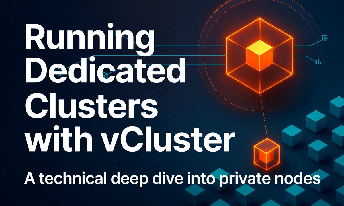 vCluster (@vcluster) on Twitter photo vCluster was built to make Kubernetes multi-tenancy simple.
Private Nodes in vCluster v0.27 bring dedicated worker nodes with isolated CNI/CSI, no syncer, and no host scheduling. Stronger isolation with a lightweight control plane.
Full breakdown: youtube.com/watch?v=BlPmWC… vCluster was built to make Kubernetes multi-tenancy simple.
Private Nodes in vCluster v0.27 bring dedicated worker nodes with isolated CNI/CSI, no syncer, and no host scheduling. Stronger isolation with a lightweight control plane.
Full breakdown: youtube.com/watch?v=BlPmWC…