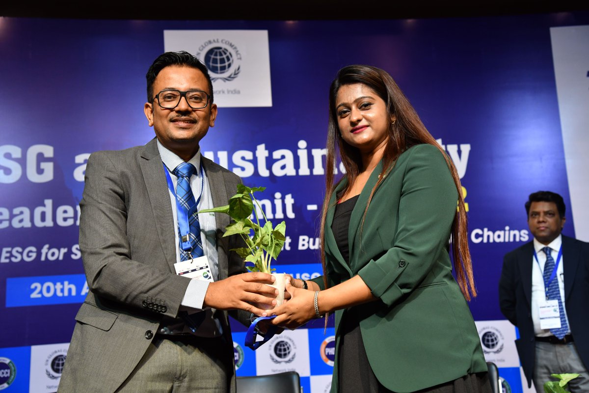 The biggest lesson from our panel on Digital ESG at the @UNGCNI Summit:
Tech is the engine, but culture is the driver. 🚗
 It was a privilege to explore this with a wonderful panel. #DigitalTransformation #AI #ESG #Sustainability  #Leadership