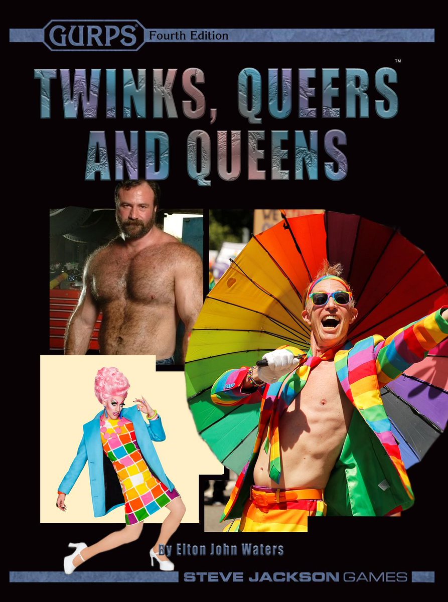 The selection of source books for GURPS is pretty good. [by 2sausage4me]
  
 #videogames #gamers