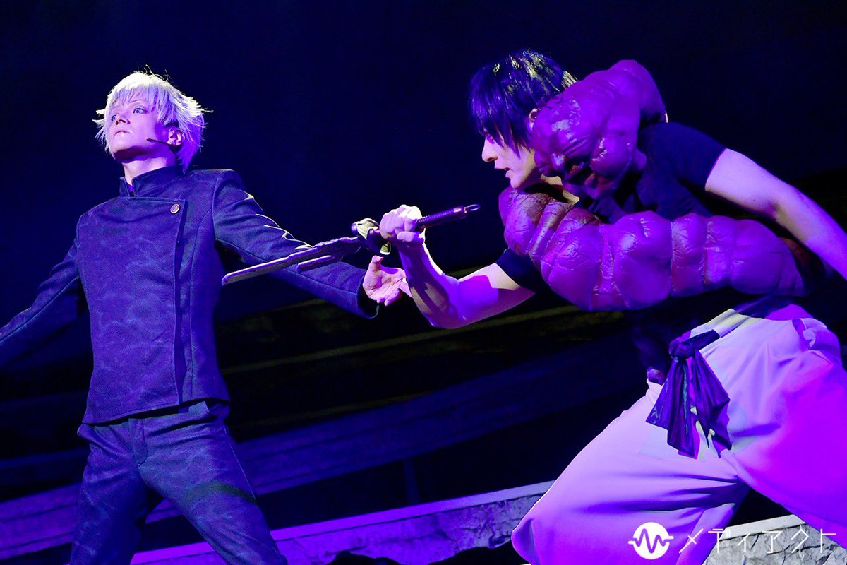 【ゲネプロレポート】
舞台化第4弾 舞台「呪術廻戦」-懐玉・玉折-開幕！ 五条と夏油の高専時代が描かれる

写真10枚掲載！
mediact.info/report_info/24…

#じゅじゅステ #呪術廻戦 #三浦涼介 #藤田玲 #石井美絵子 #南誉士広 #前川優希 #立花裕大 #木内海美 #小野晴子 #立道梨緒奈 #芹沢尚哉 #北村海