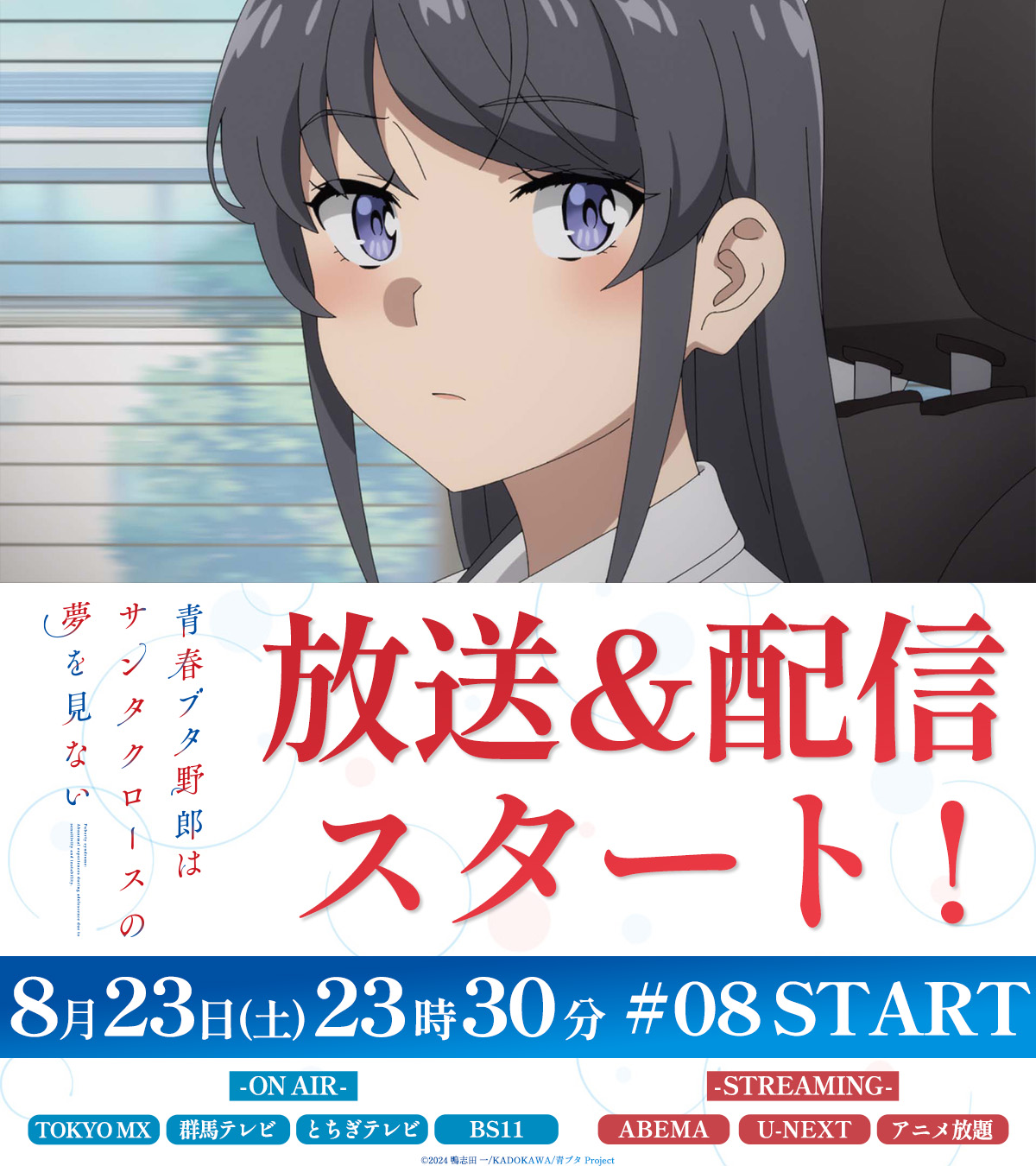 アニメ「青春ブタ野郎」シリーズ公式 on X