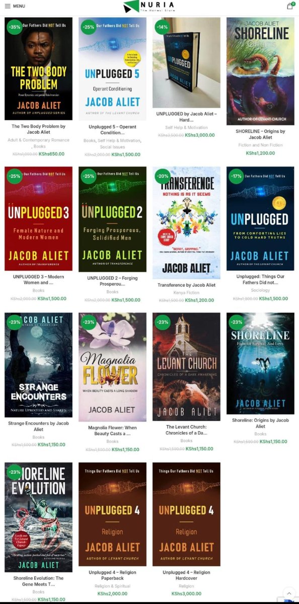 Get your copy of Unplugged from the <a href="/NuriaStore/">The Home of African Books</a> bookstore today