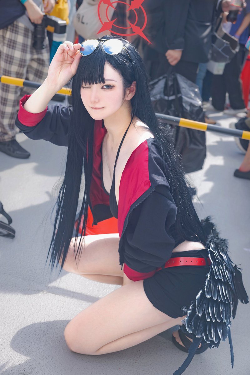 ブルアカ 仲正イチカ 水着 コスプレ ブルアカ / BlueArchive 🌊 仲正イチカ 水着 #C106 #C106コスプレ