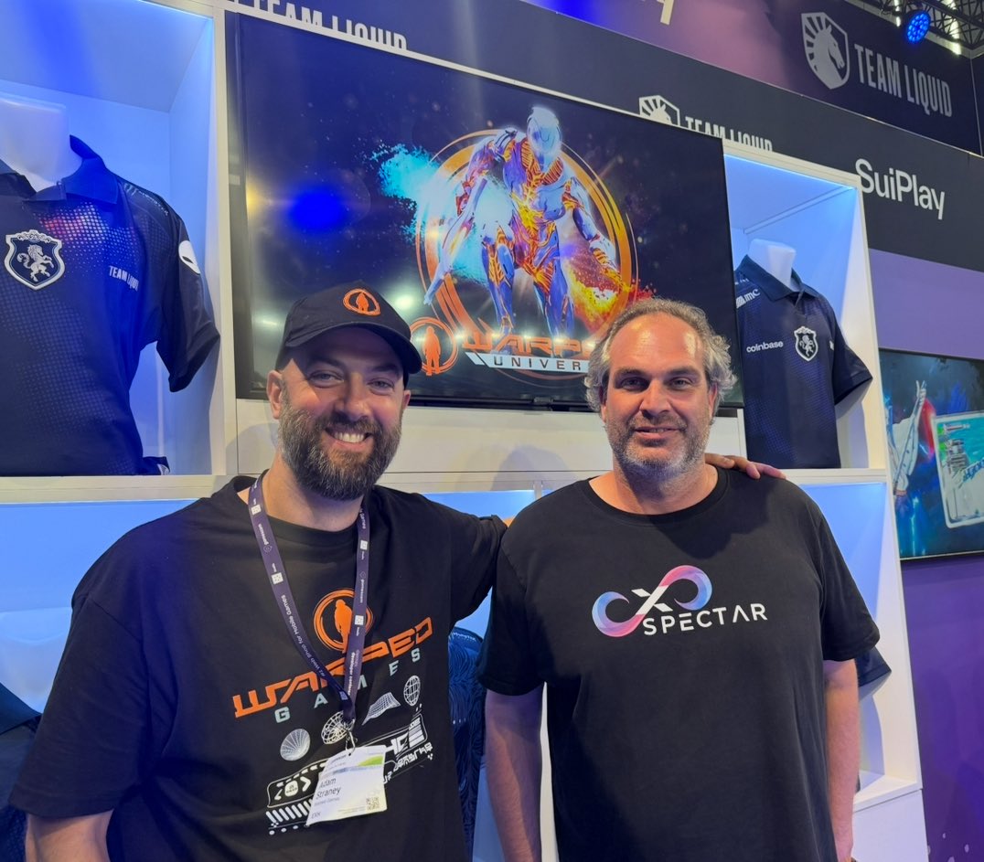 <a href="/ASUS_ROG/">ROG Global</a> <a href="/gamescom/">gamescom</a> <a href="/EASPORTS/">EA SPORTS</a> <a href="/TeamLiquid/">Team Liquid</a> <a href="/SuiPlay/">SuiPlay</a> <a href="/SuiNetwork/">Sui</a> <a href="/Adam_Warped/">Adam “JohnnyUtah” | Warped ➡️ gamescom</a> <a href="/warped_games/">Warped Games | Gamescom</a> <a href="/WarpedPage/">Warped Games Community</a> <a href="/Beamable/">Beamable</a> <a href="/BGameAlliance/">Blockchain Game Alliance</a> Yep... it's <a href="/Adam_Warped/">Adam “JohnnyUtah” | Warped ➡️ gamescom</a> from <a href="/warped_games/">Warped Games | Gamescom</a> 🔥

We met at the <a href="/0xPolygon/">Polygon</a> <a href="/WolvesDAO/">WolvesDAO</a> <a href="/Beamable/">Beamable</a> event and they are building some cool <a href="/UnrealEngine/">Unreal Engine</a> stuff... 

Should we bring them to <a href="/xSPECTAR/">xSPECTAR ™</a>? 👀

#Gamescom2025 🧬