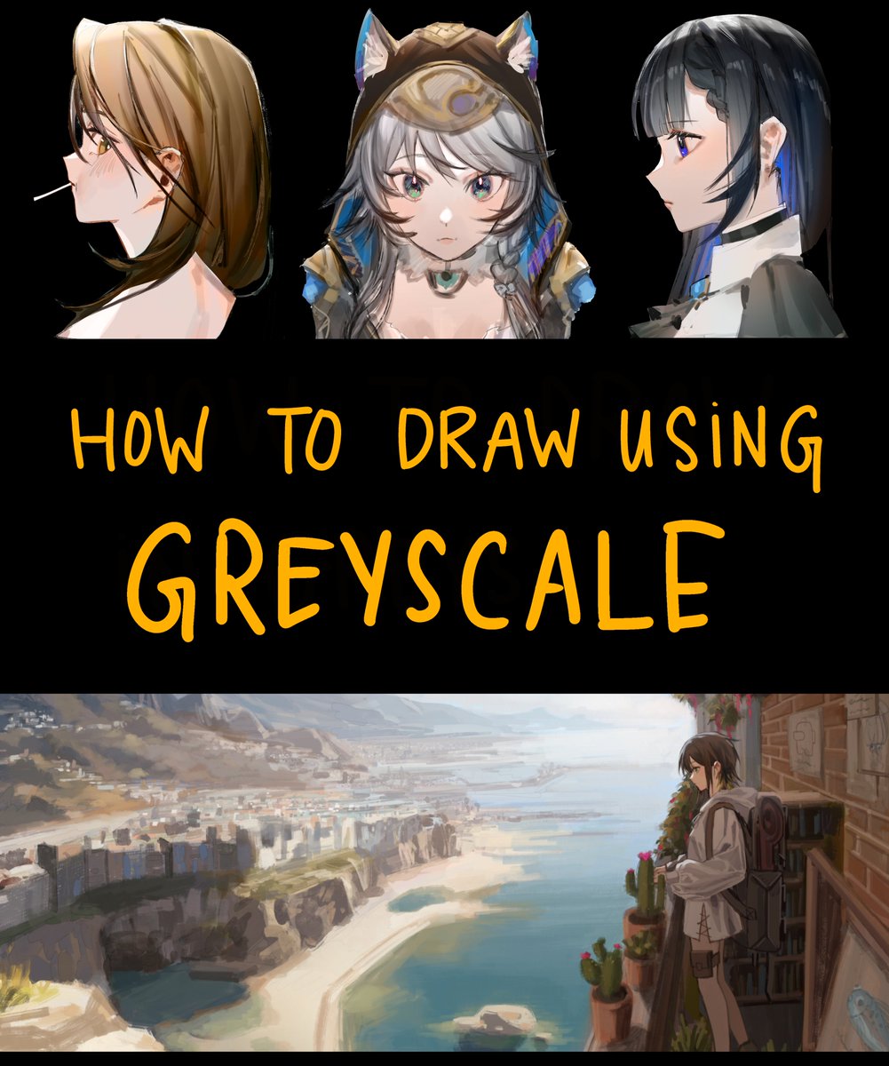 xppenusa's tweet image. #XPPenTutorial
How to draw with Greyscale and bring your art to life! 🖤⚪
🎨 Artist: @d_ying5022
#XPPen #ArtTips #LearnToDraw #DigitalArt #Greyscale