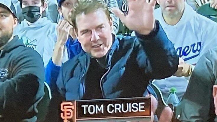 lukeevs98's tweet photo. sorry, why is Tom Cruise turning into Norm MacDonald???? 😭 https://t.co/wLXlhfFqJH