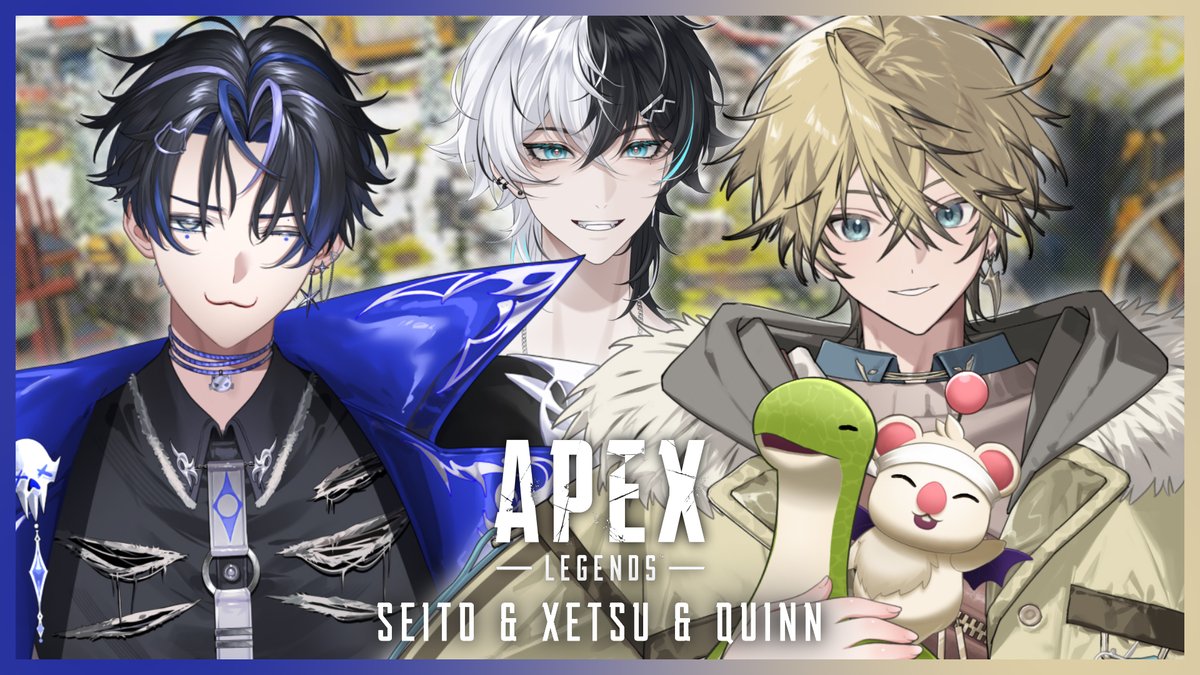 【Apex Legends】ไม่ได้เล่นด้วยกันมาตั้งแต่สองร้อยล้านปีก่อน w/ <a href="/XetsuVibeENT/">XΞTSU</a> <a href="/quinn74938/">Quinn</a>  Seito】

⏰FRI. 22 AUG 25 - 20:00 GMT+7
📌Waiting Room : youtube.com/live/g1dtbd-02…

#AStars #VtuberTH #Vtuber #SeitoLive