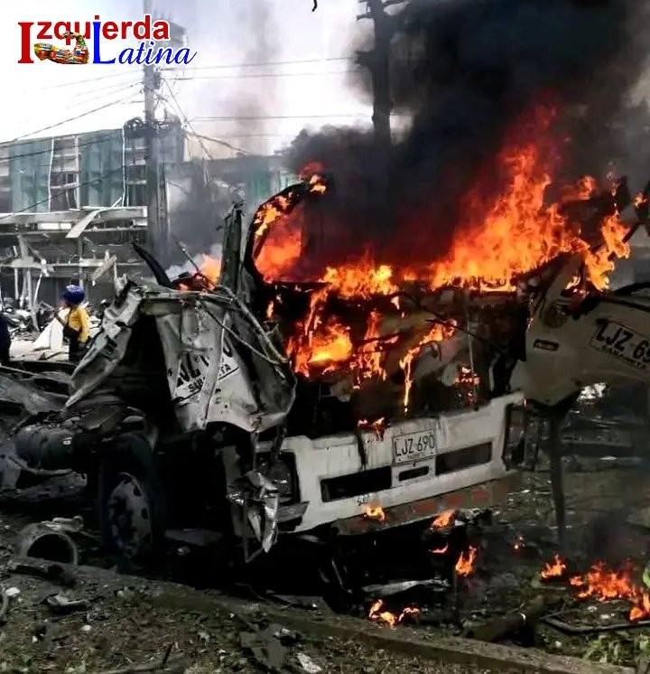 #IzquierdaLatina condena enérgicamente el ataque terrorista perpetrado en el día de ayer, frente a la Base Aérea “Marco Fidel Suarez” ubicada en la ciudad de Cali Colombia. El lamentable suceso causó la pérdida de vidas humanas y numerosos heridos. #NoAlTerrorismo.