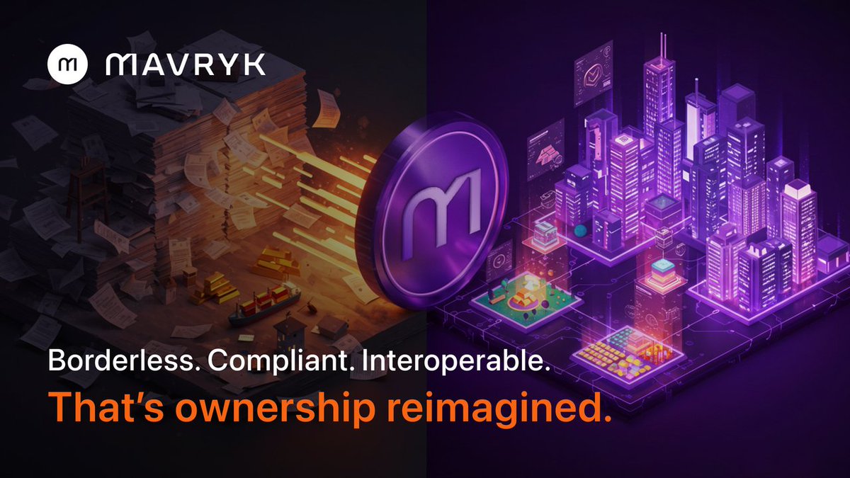 SpectreX (@spectrex123) on Twitter photo The current system of owning real-world assets is flawed. The problems are:
* It's a fragmented system.
* It's hard to get into.
* There isn't a lot of liquidity.
* If you're not wealthy or well-connected, you can't participate.
<a href="/MavrykNetwork/">Mavryk Network | Tokenizing $10B in RWAs</a> aims to fix this by making The current system of owning real-world assets is flawed. The problems are:
* It's a fragmented system.
* It's hard to get into.
* There isn't a lot of liquidity.
* If you're not wealthy or well-connected, you can't participate.
<a href="/MavrykNetwork/">Mavryk Network | Tokenizing $10B in RWAs</a> aims to fix this by making