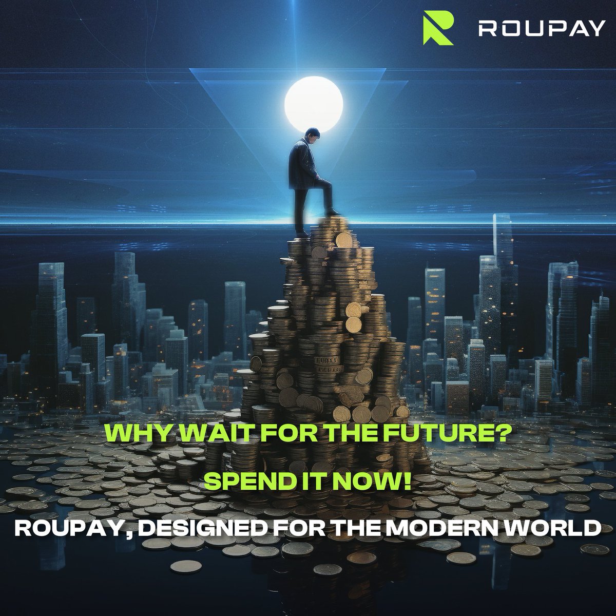 roupayofficial's tweet image. Why wait for the future? Spend it now.
With ROUPAY, your crypto is instantly usable — designed for the modern world. ✨💳🌍
Start Now At roupay.io
#ROUPAY #CryptoCard #SpendCrypto #FutureIsNow #DigitalPayments #NoBorders