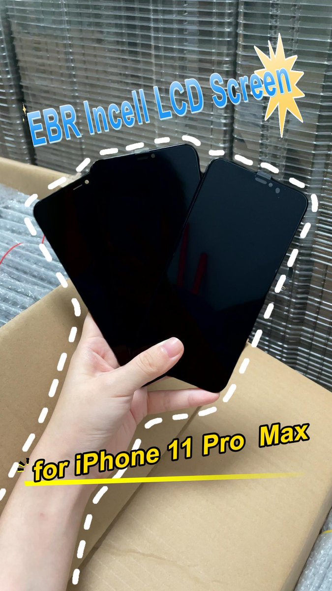 ElekworldL's tweet image. EBR Incell Screen for iPhone 11 Pro Max
✅High Brightness
✅High Gamut Display
✅True Tone Support
✅IC Transplant Support. No Pop-up
WhatsApp: wa.me/8613480186332

#IncellScreen #ScreenReplacement #iPhonescreen #mobilerepair #elekworld #iPhone11ProMax #RepairShop #TechSupply