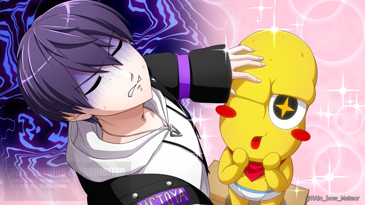 #金剛力也像
修正して上げ直しました⚠️
誕生日イラストの挿絵です
(1/2)