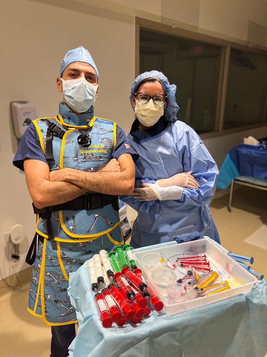 Sorry fibroids… it’s not you, it’s UFE ☢️💉🩸
Another win with Dr. El-Haddad! <a href="/UKYRadiology/">UKY Radiology</a> <a href="/UKY_IR/">UK IR</a> <a href="/UKy_RAD_RES/">University of Kentucky Radiology Residency</a>
.
.
.
#radiology #VIR #RadRes #interventionalradiology #SIR #VIR #MedTwitter #IRAD #IRadRes