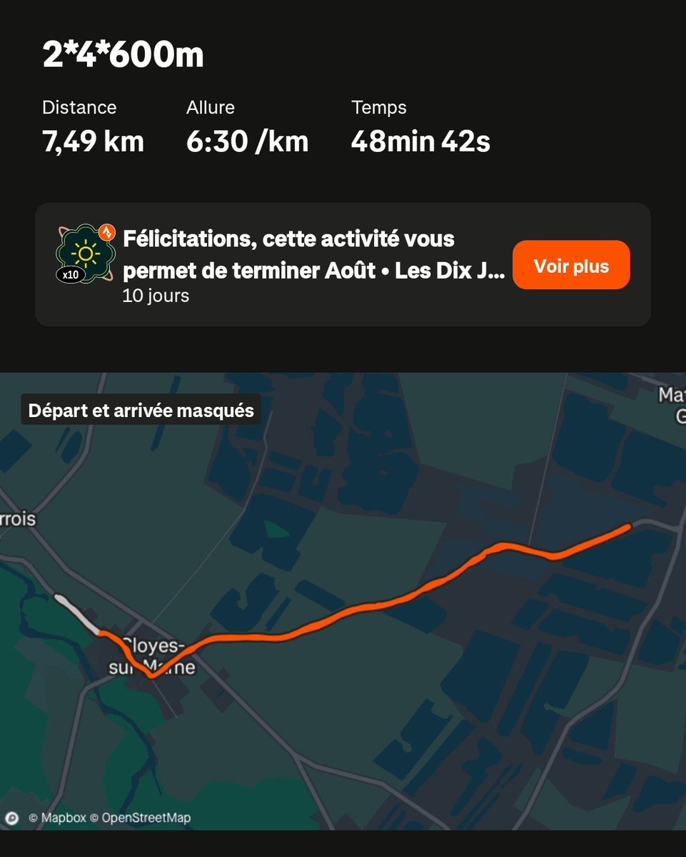 Séance de fractionné de 8 km terminée ! Une bonne manière de se préparer au grind mental.
​La discipline est la même sur la piste que sur le tapis vert.
​#Running #Training #Motivation #poker #Grind