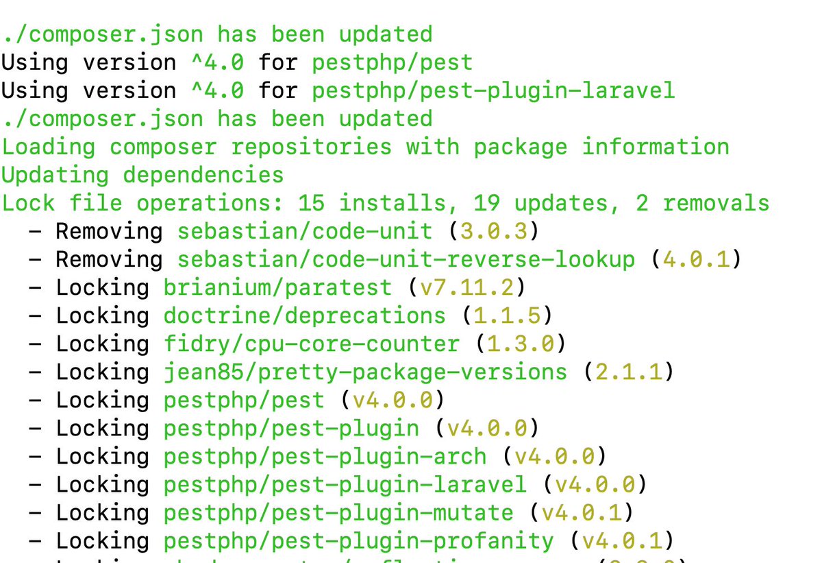 Pest 4 was not only released, but also became the DEFAULT version if you run `laravel new --pest` or choose Pest with starter kit.

Which means... no breaking changes! Only new features.

Video review coming probably next week.