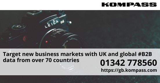 KompassUK's tweet photo. Do you need business data in the Optical, Photographic or Cinematographic Equipment industry? #Kompassdata includes over 59k companies, 570k contacts and 44k company & executive emails in over 70 countries. https://t.co/NUXbUPfwAa #B2B #Data #KompassUK https://t.co/X1j7wx3qgH