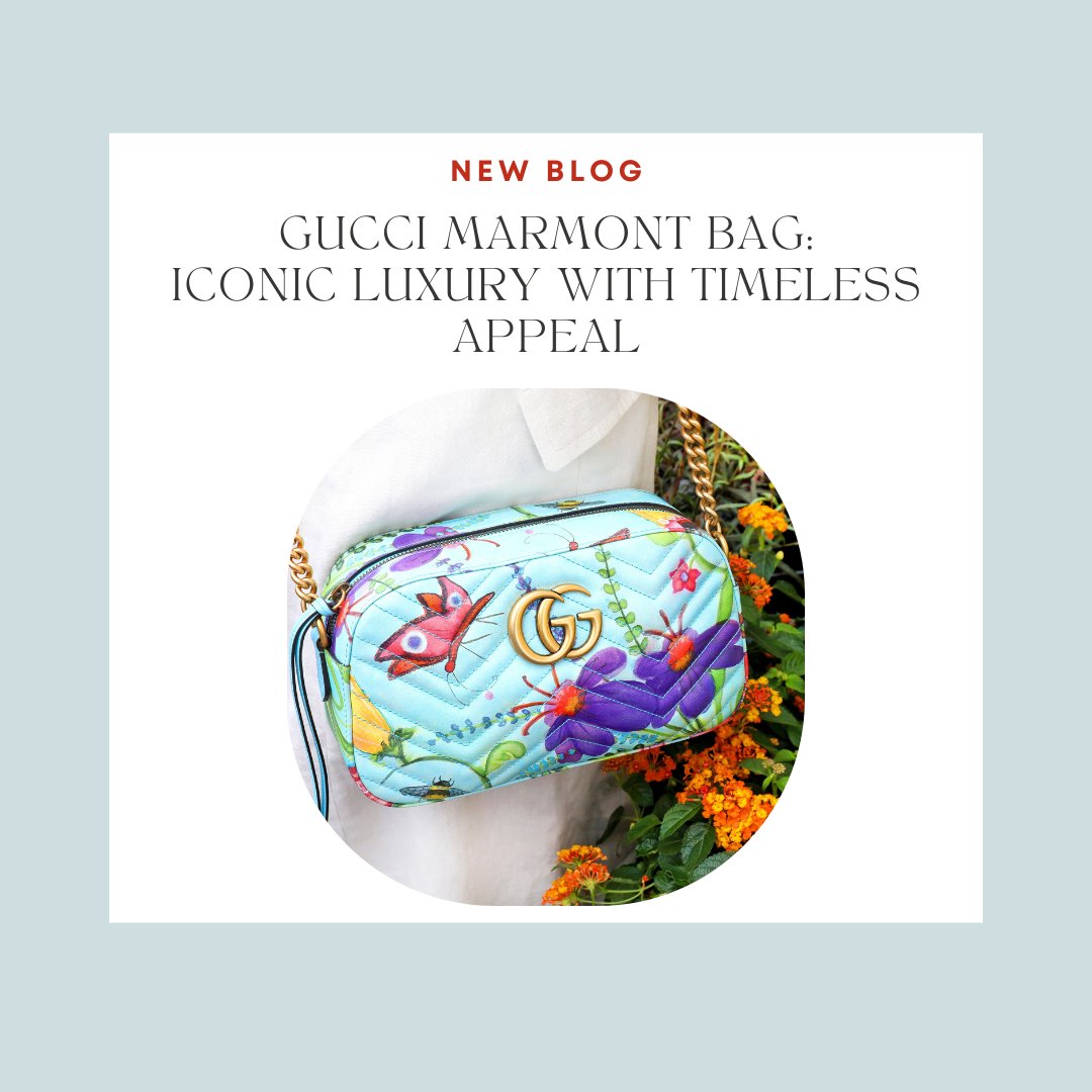 Since its debut in 2016, the Gucci Marmont has become a staple of modern luxury, introduced by Alessandro Michele as part of his romantic revival of Gucci’s archives.

Read more here: fellows.co.uk/blog/designer/…