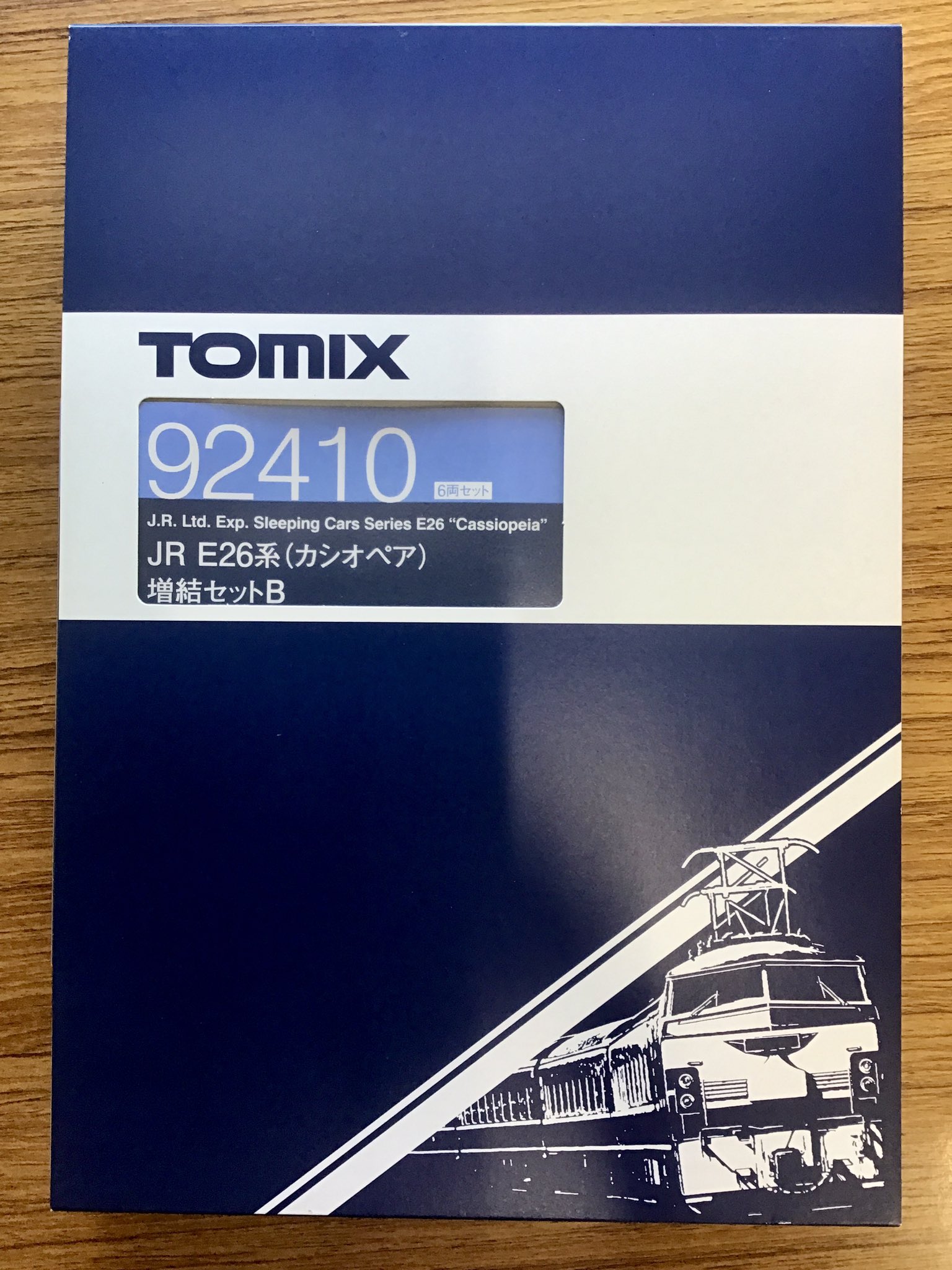 ★★★TOMIX　92410 JR E26系（カシオペア）増結セットB JR E26系（カシオペア）増結セットB｜製品情報｜製品検索｜鉄道