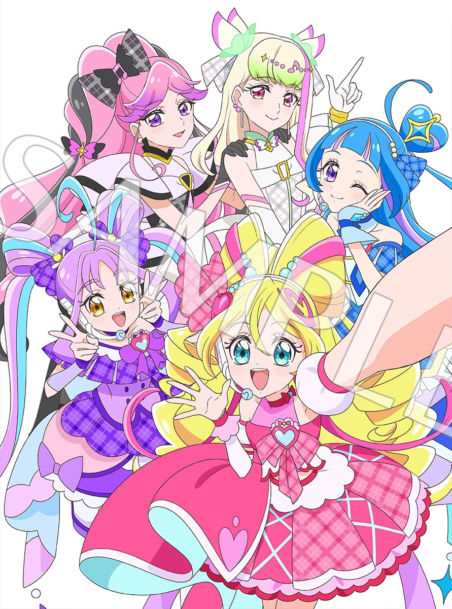 キミプリ Blu-ray 全巻購入特典イラスト #プリキュア #precure