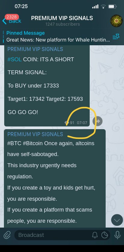 NatalDormer's tweet image. #KNC : SHORT TERM SIGNAL:

Buy within 5mins max: 

Perfect to BUY under 344

Target1: 345 Target2: 350

Let's trade!

You can see how it's going to the moon now!

#PremiumSignals #Bitcoin #Crypto

To Become part of our PREMIUM SIGNALS channel, PM ME!