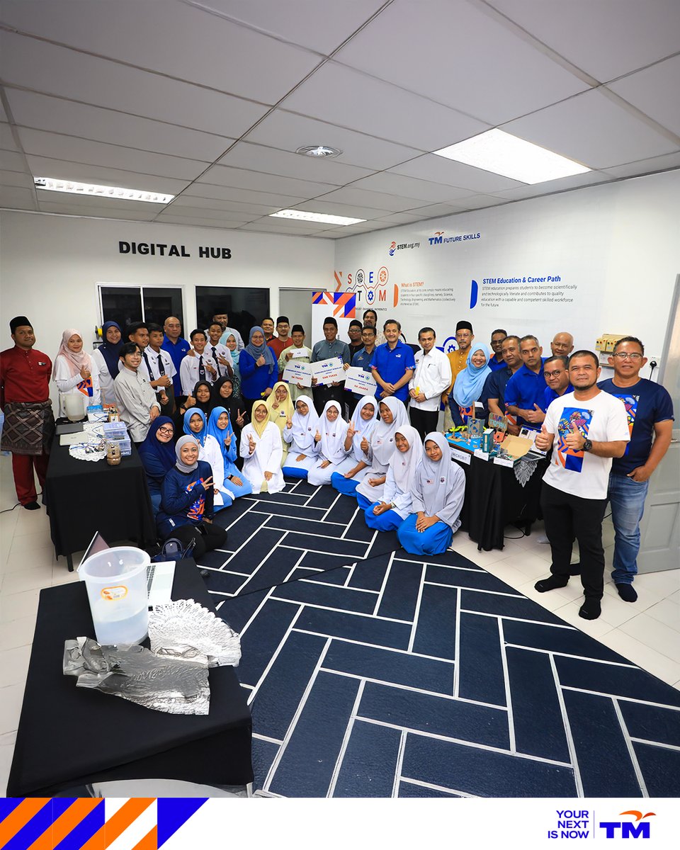 myTMgroup's tweet photo. (3/3)

This is how TM nurture talents, drives inclusivity, and brings our aspiration to become Malaysia’s Digital Powerhouse by 2030 to life.

#TM #YourNextIsNow #SekolahAngkatMalaysiaMADANI #DigitalPowerhouse #TMFS https://t.co/ozDBcav56w